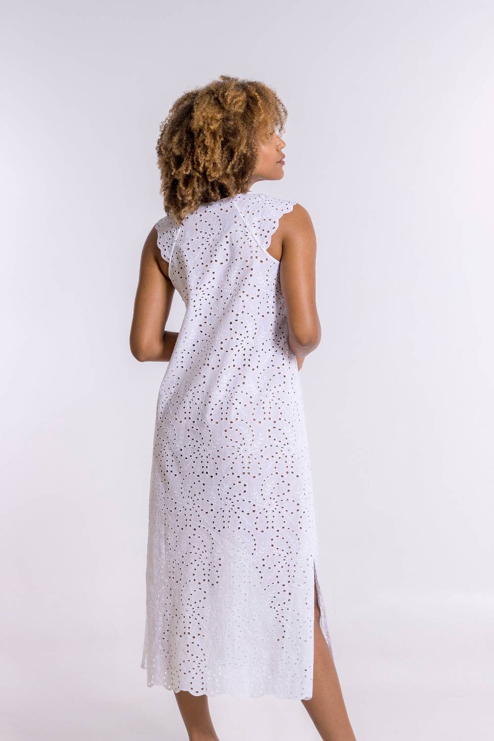 Oscalito Abito Lungo Donna 100% Cotone 6518 Sottocosto