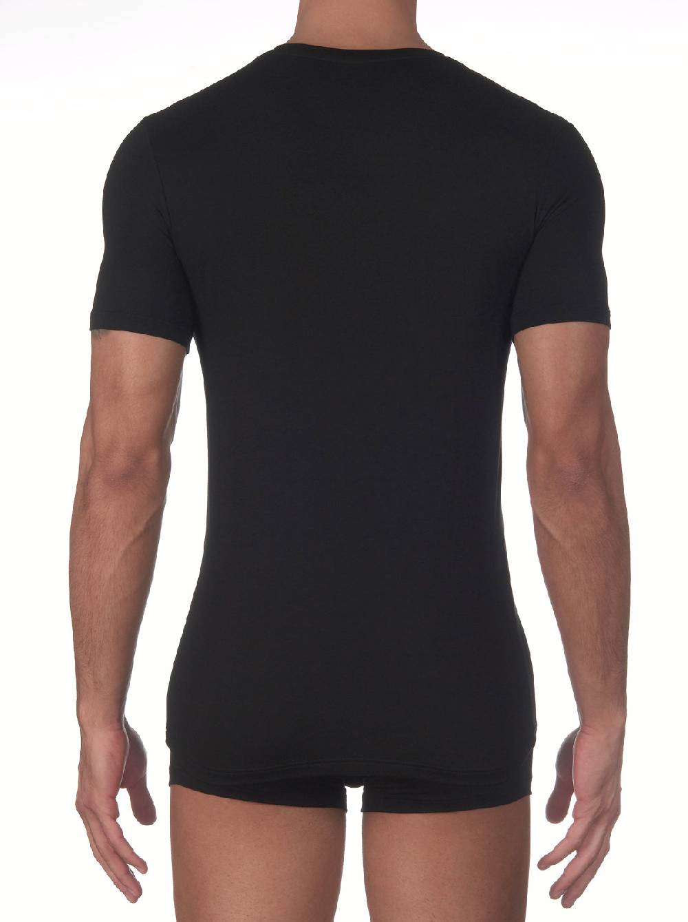 Oscalito T-shirt con scollo a V in micromodal 1576 Fino Al -60%