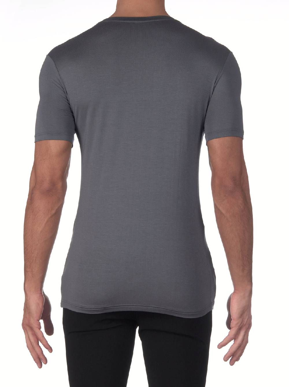Oscalito T-shirt con scollo a V in micromodal 1576 Fino Al -60%