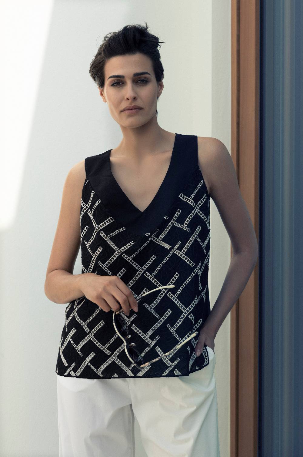 Oscalito Top Donna 100% Cotone 6756 Offerta natalizia