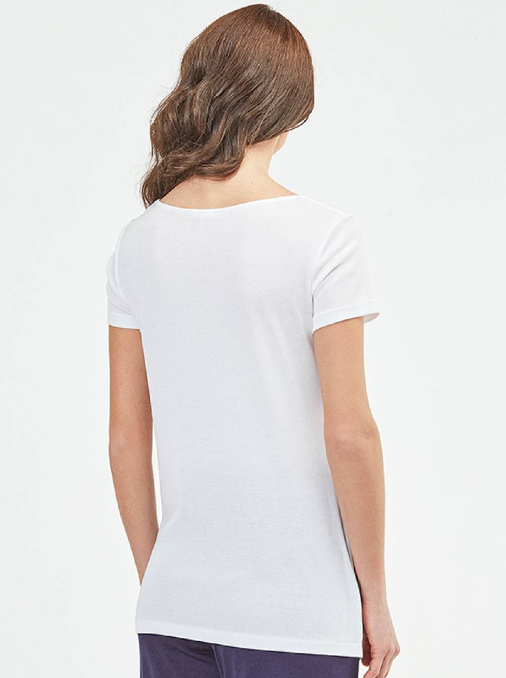 Oscalito T-shirt Allover Macramè Cotone 5758 Latest fashion