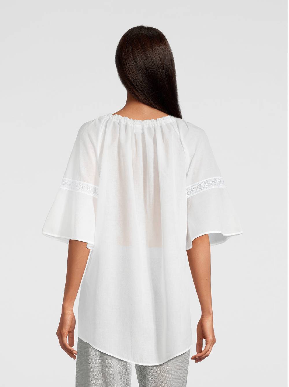Oscalito Mini abito maniche lunghe in Voile Cotone 6566 Comprane uno, ottenene uno gratis