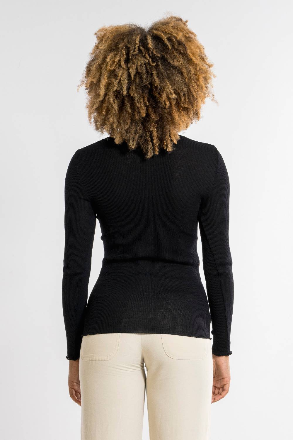 Oscalito Maglia a maniche lunghe donna lana e seta 6839 Offerta settimanale