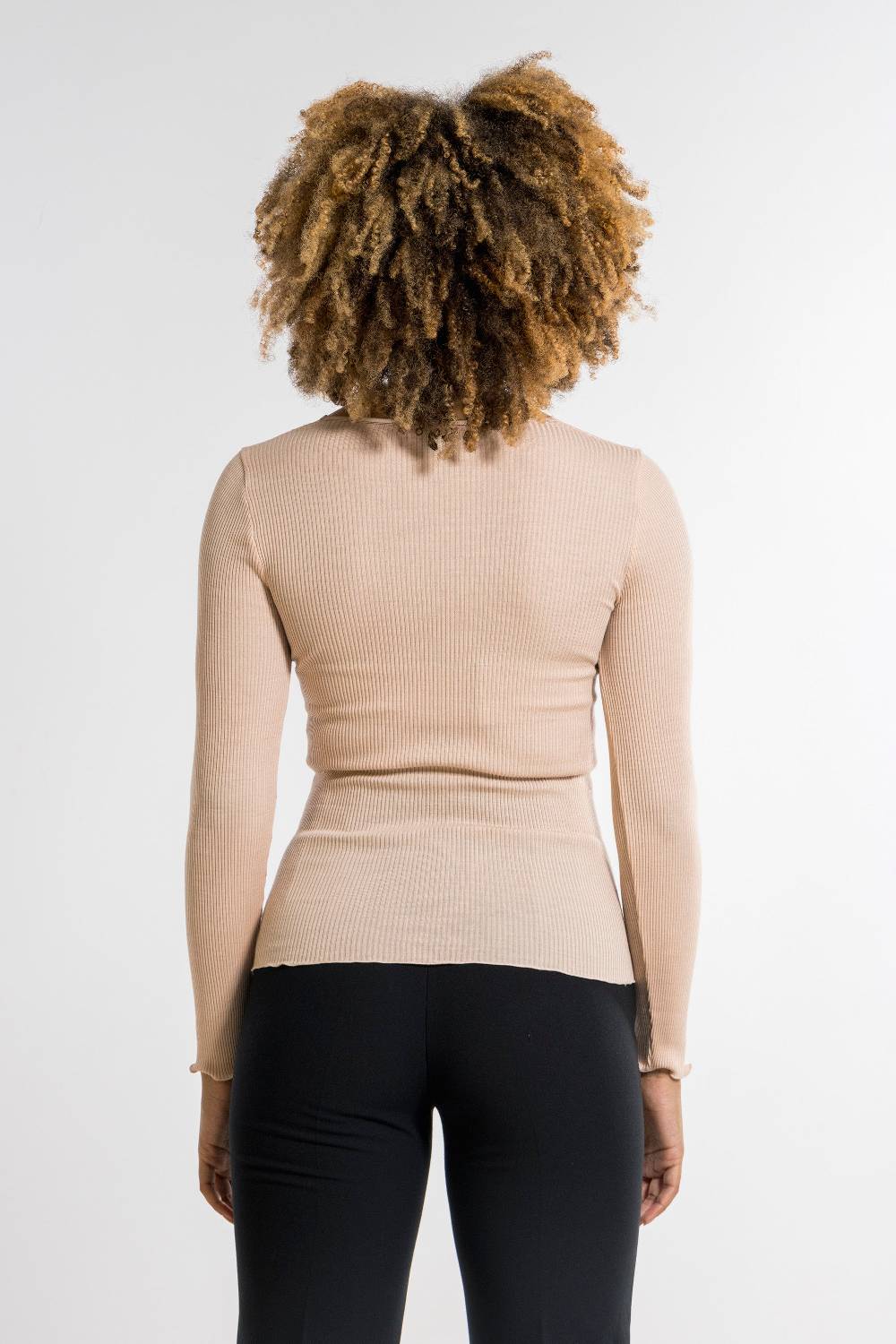 Oscalito Maglia a maniche lunghe donna lana e seta 6839 Offerta settimanale