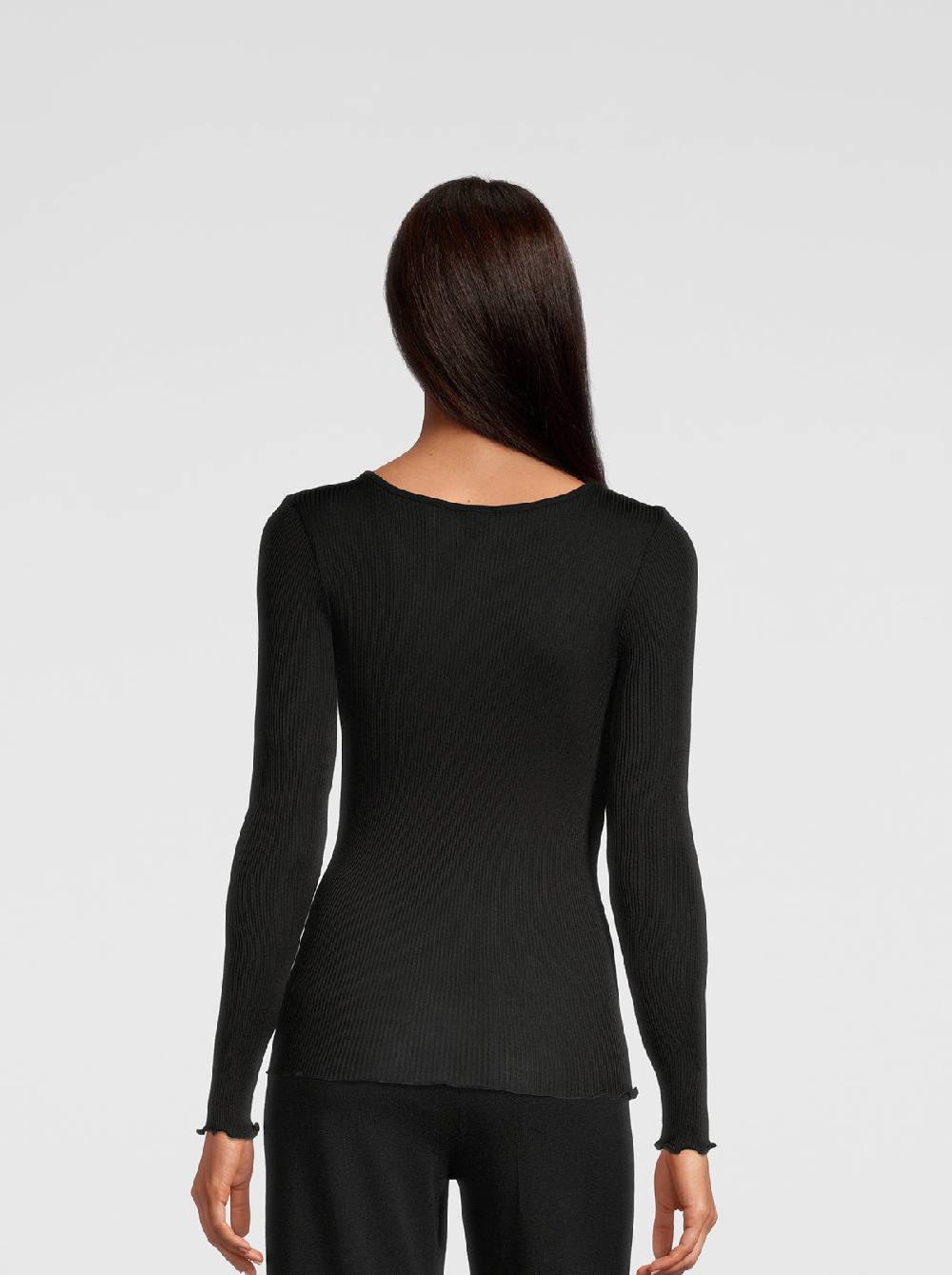 Oscalito Camicia a maniche lunghe in organza di seta 9515 Fino al 50% di sconto