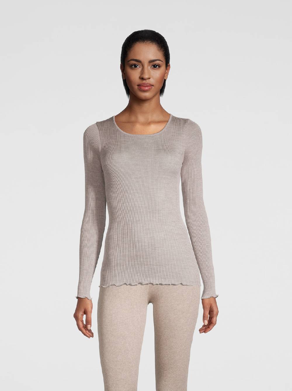 Oscalito Camicia a maniche lunghe in organza di seta 9515 Fino al 50% di sconto