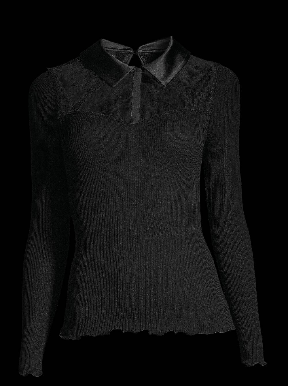 Oscalito Camicia maniche lunghe con pizzo Leavers 6466 50% di sconto con spedizione gratuita