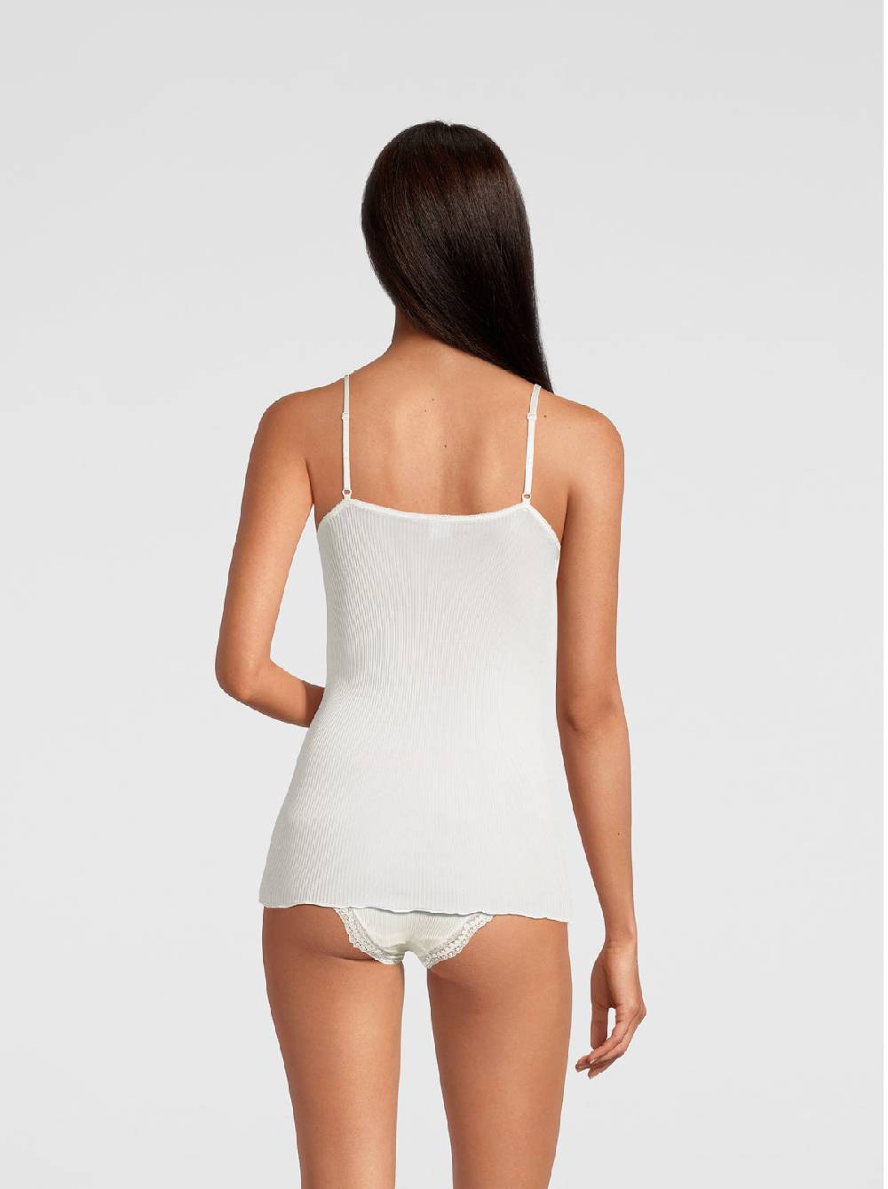 Oscalito Canotta in Pura Seta con Reggiseno 9462 Qualità Garantita