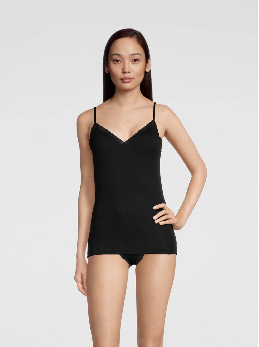 Oscalito Filoscozia Top Canotta con Pizzo Leavers 312 Fino Al -60%