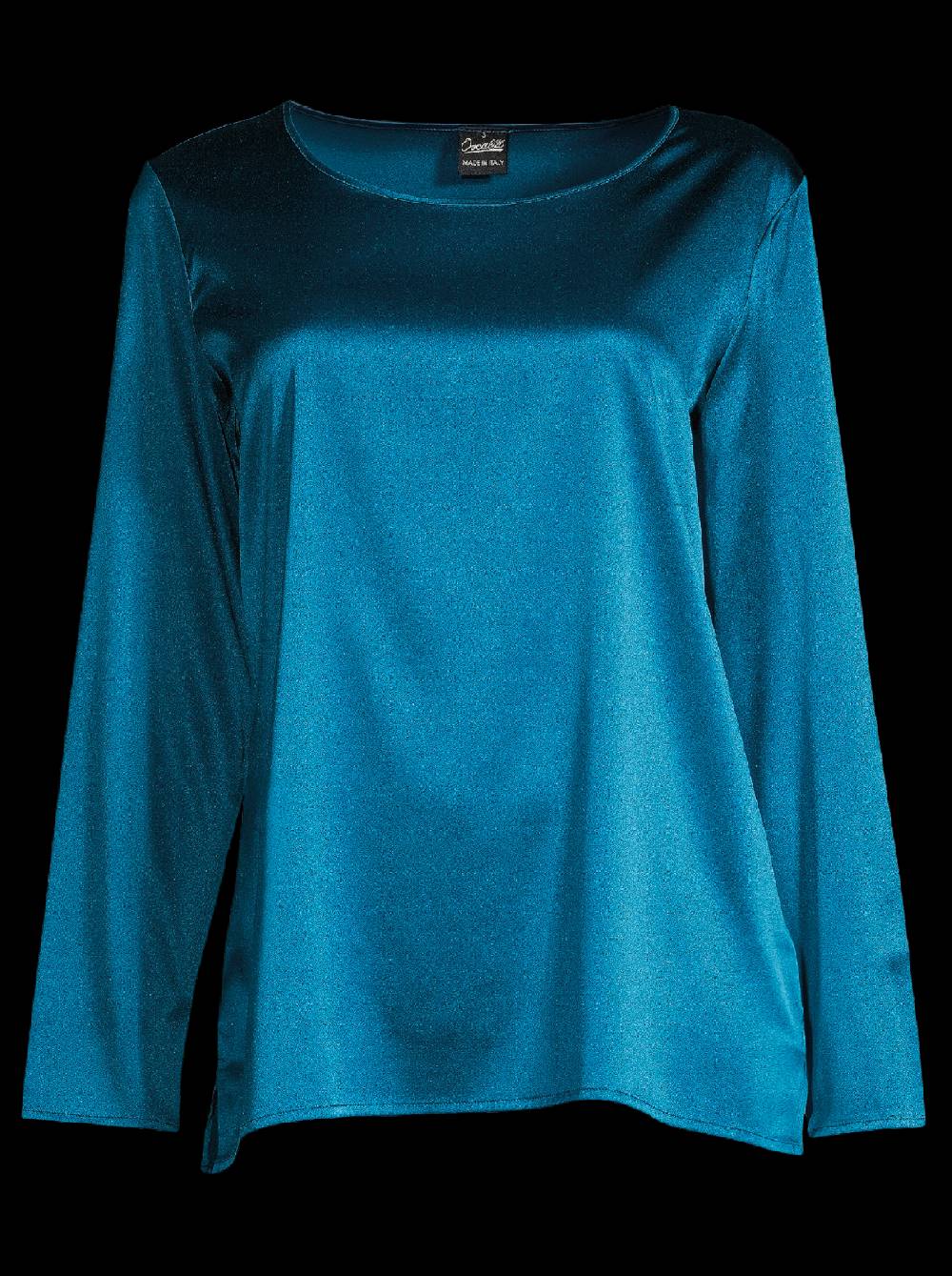 Oscalito Camicia maniche lunghe in Seta Stretch 10309 Grande vendita