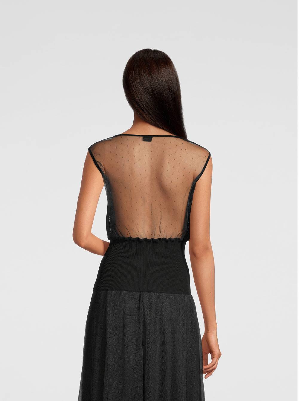 Oscalito Camicia smanicata Romance in plumetis 6536 Liquidazione