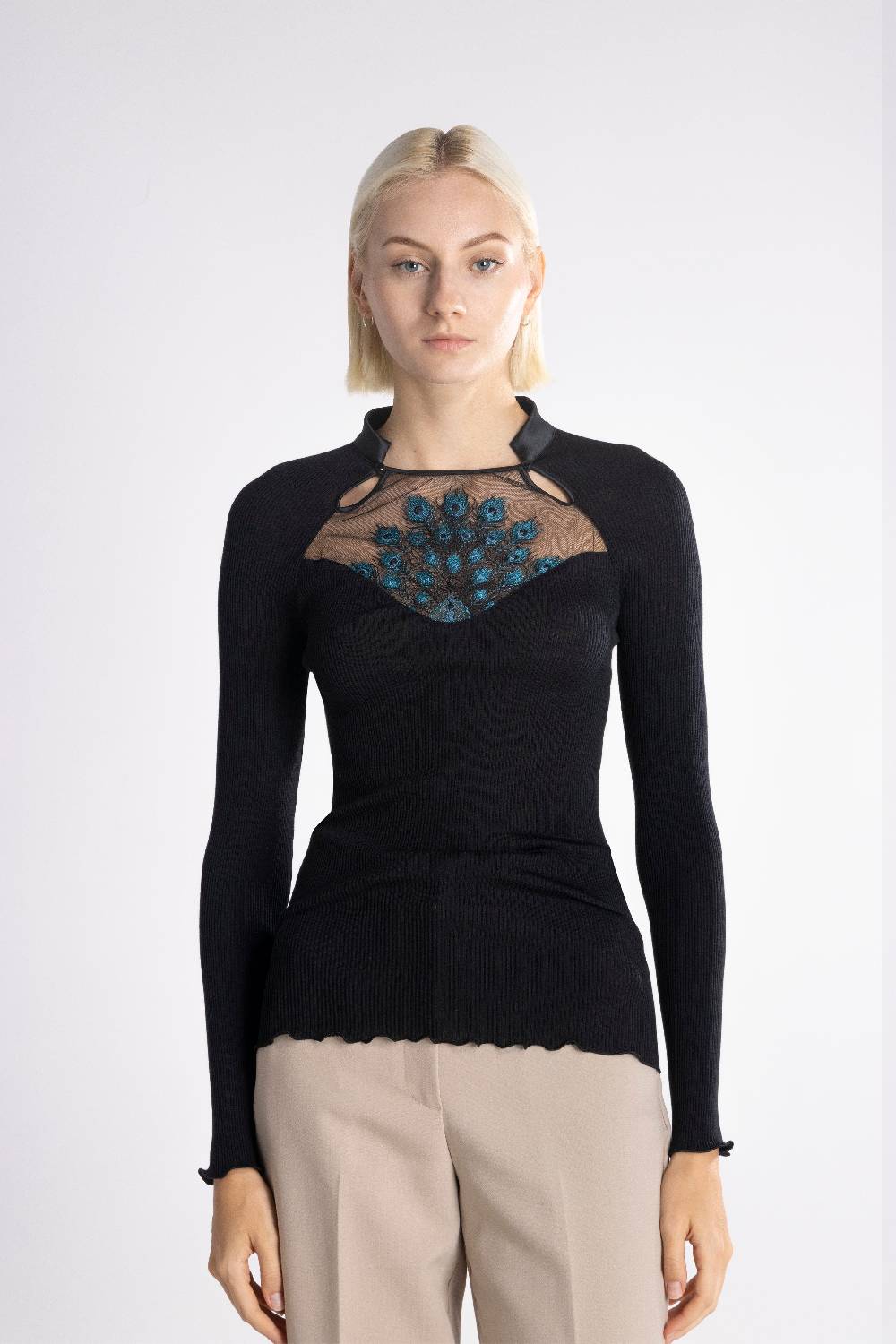 Oscalito Maglia a maniche lunghe Donna70% Lana , 30% Seta 6871 Offerta settimanale