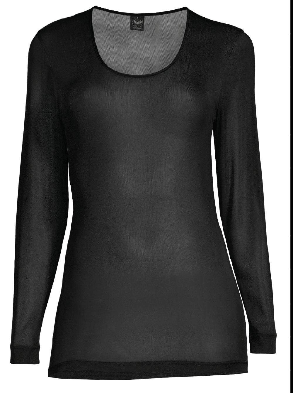 Oscalito Camicia a maniche lunghe in pura seta 4486 Rilascio limitato
