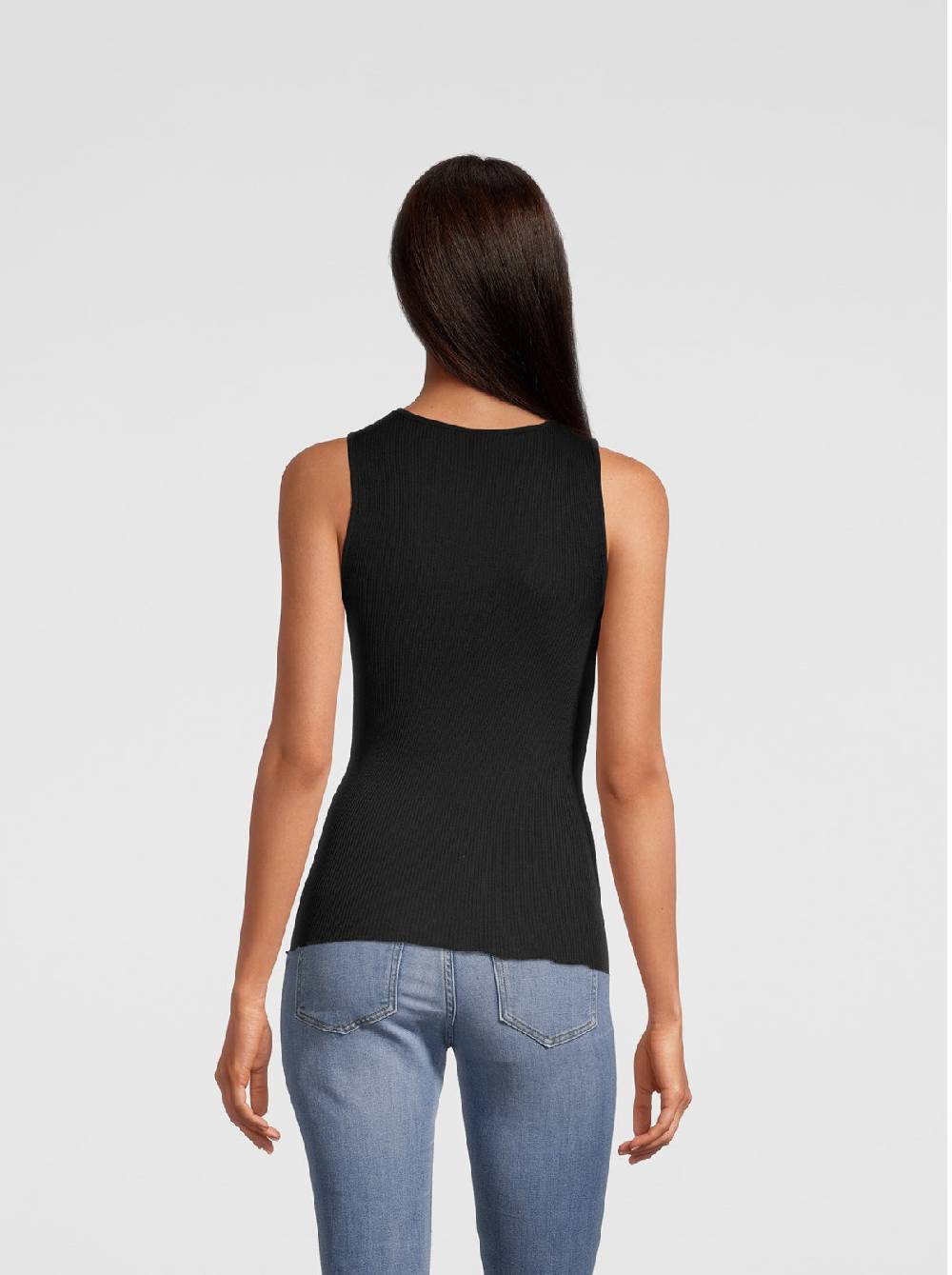Oscalito Canotta in Lana e Seta con dettagli in lurex 6486 Offerta