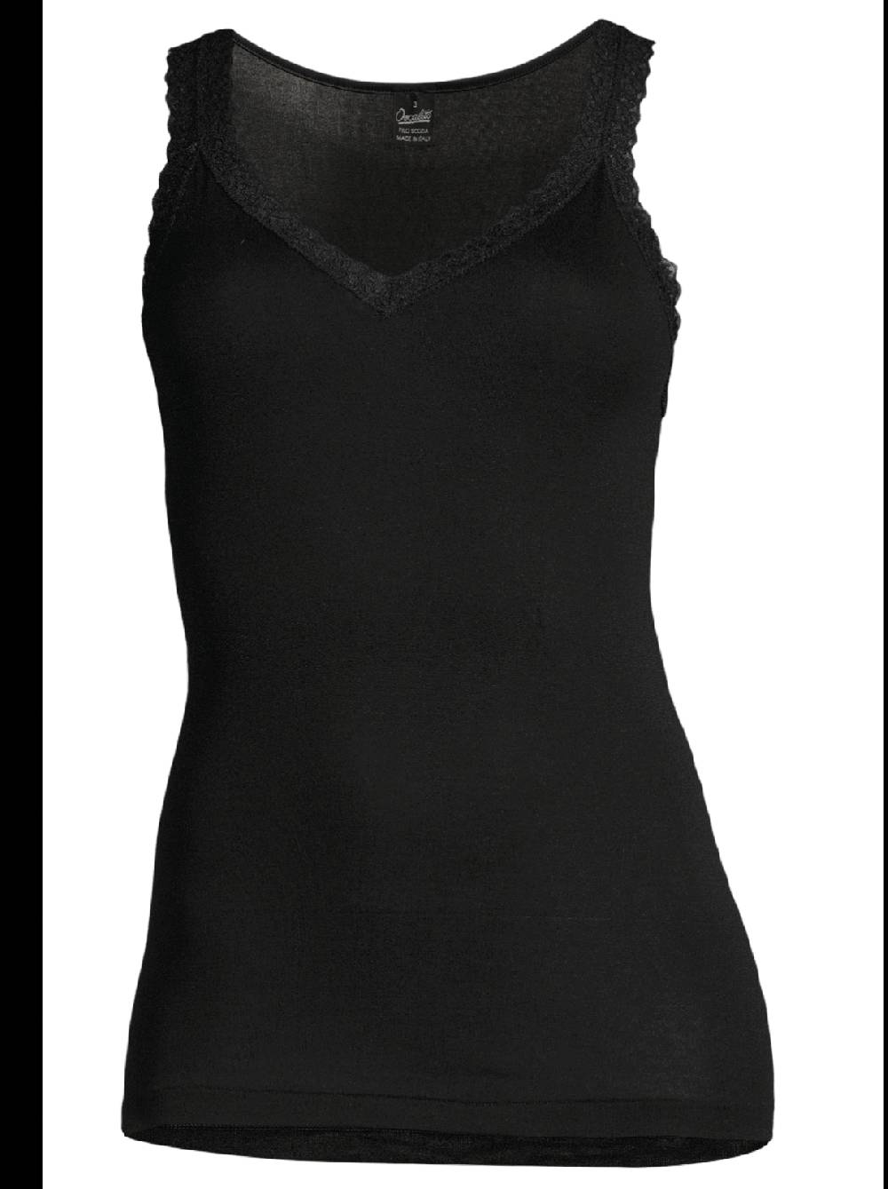 Oscalito Canotta Filoscozia® con pizzo leavers 314 Outlet