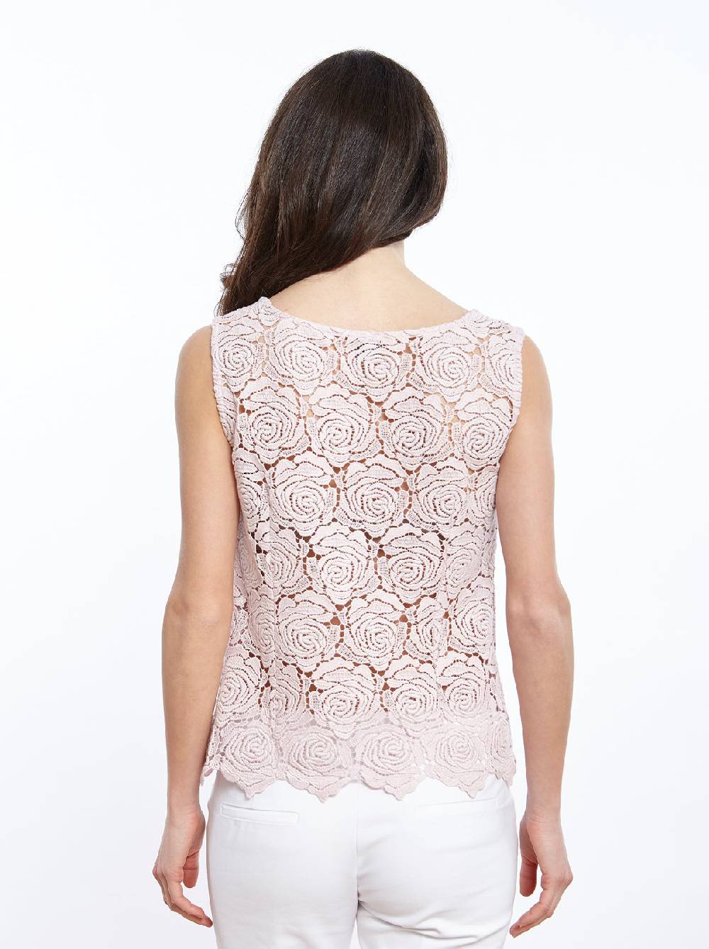 Oscalito Top con Macramè Cotone 4840 Negozio