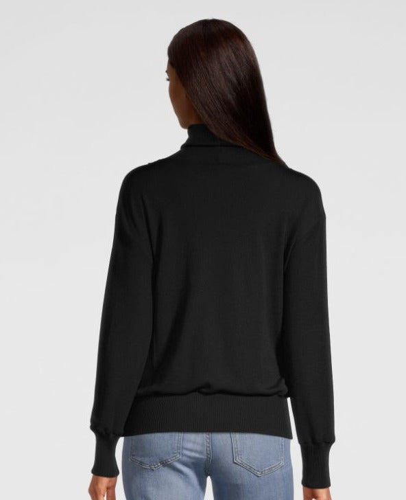 Oscalito The Superior Camicia Dolcevita Maniche Lunghe inserto Lana 6691 Comprare a buon mercato