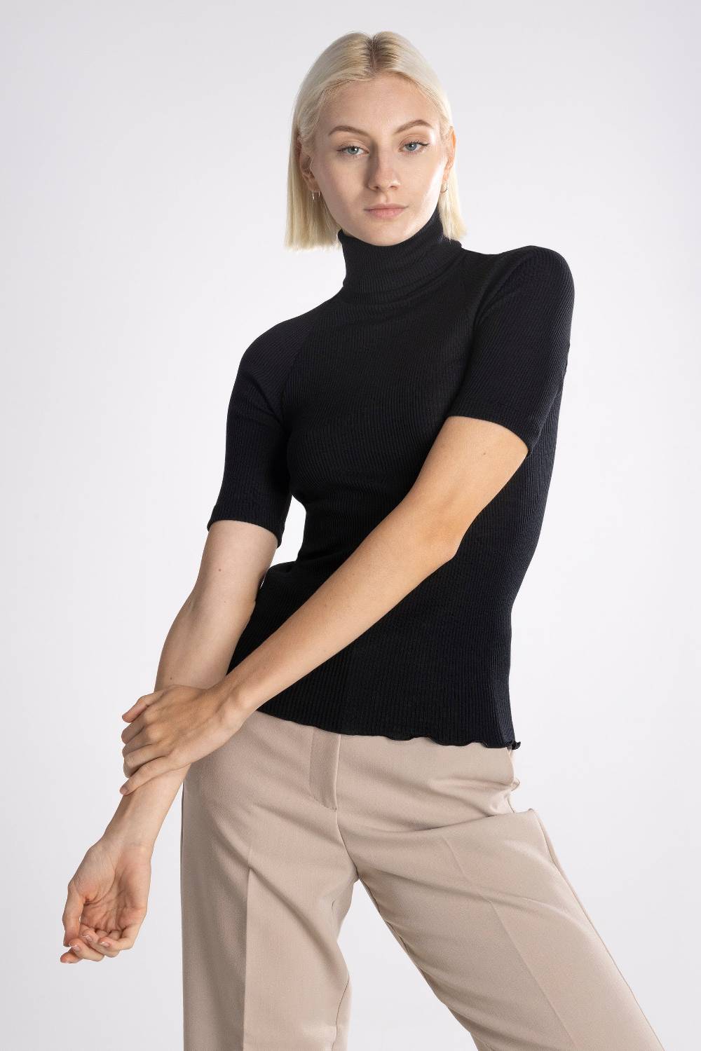 Oscalito Dolcevita mezza manica lana & seta 3445 50% di sconto con spedizione gratuita