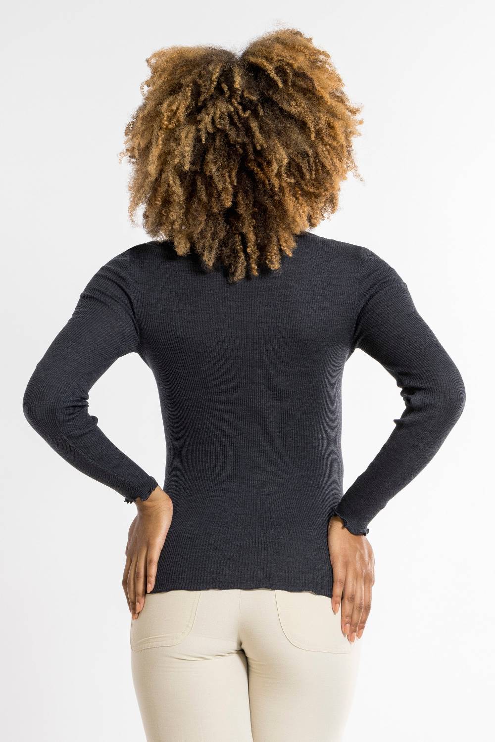 Oscalito Maglia a maniche lunghe Donna Lana e Seta 6868 Officina