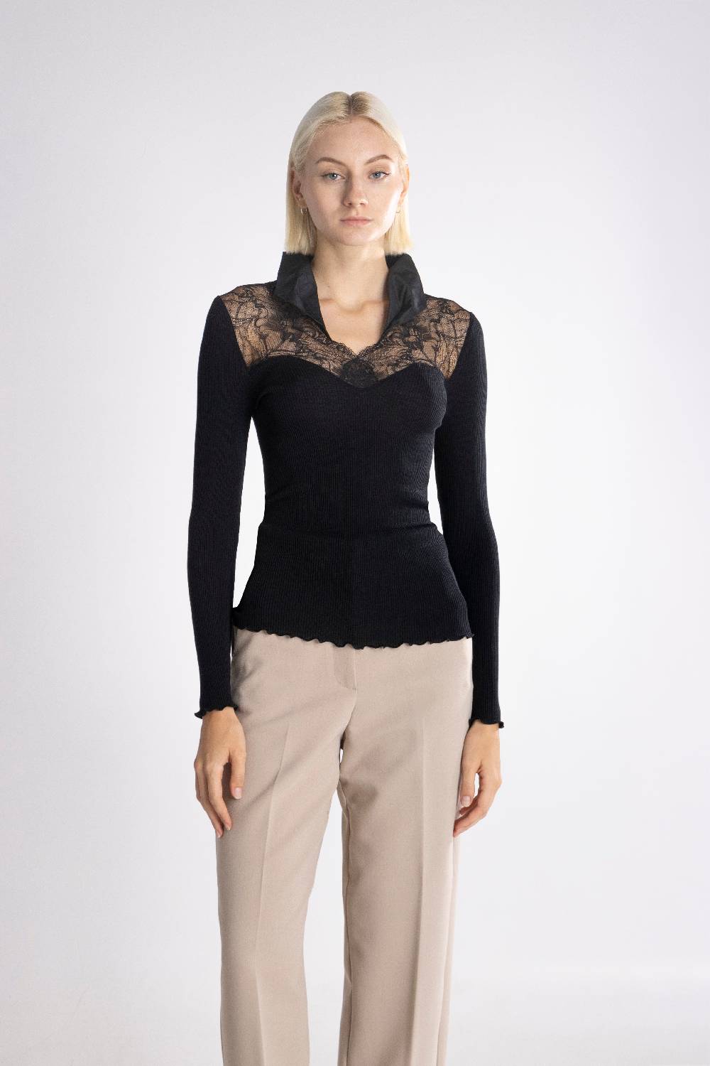 Oscalito Maglia a maniche lunghe Donna70% Lana , 30% Seta 6828 In vendita
