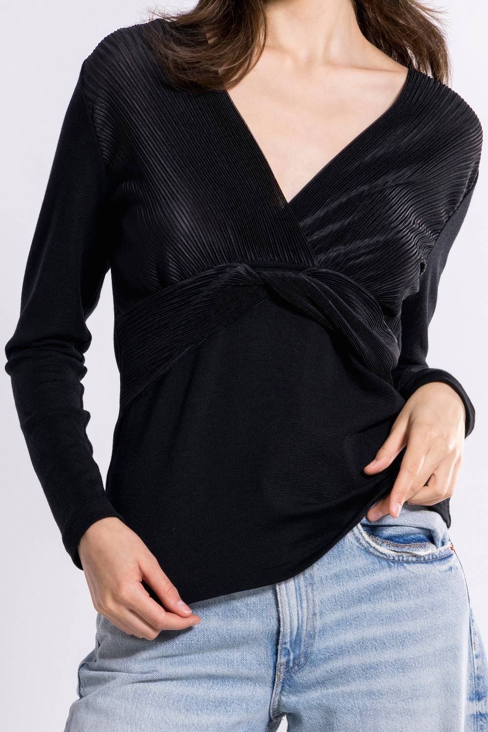 Oscalito Maglia a maniche lunghe Donna Lana Seta 6875 Duty-free
