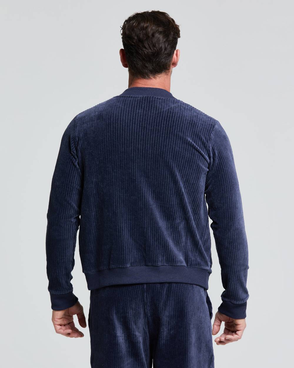 Pompea BOMBER VELLUTO COSTE UOMO Moda