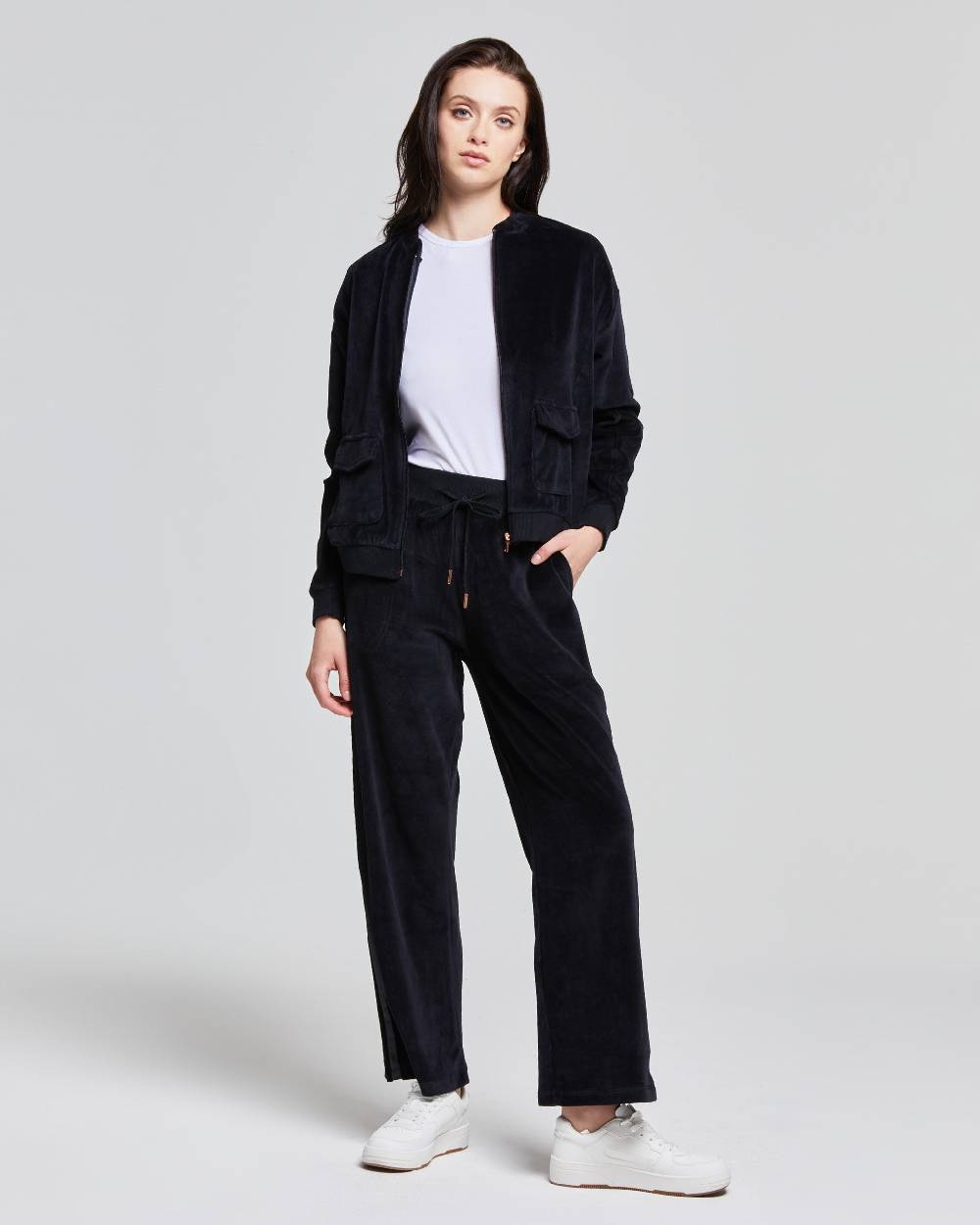 Pompea BOMBER VELLUTO DONNA 2025