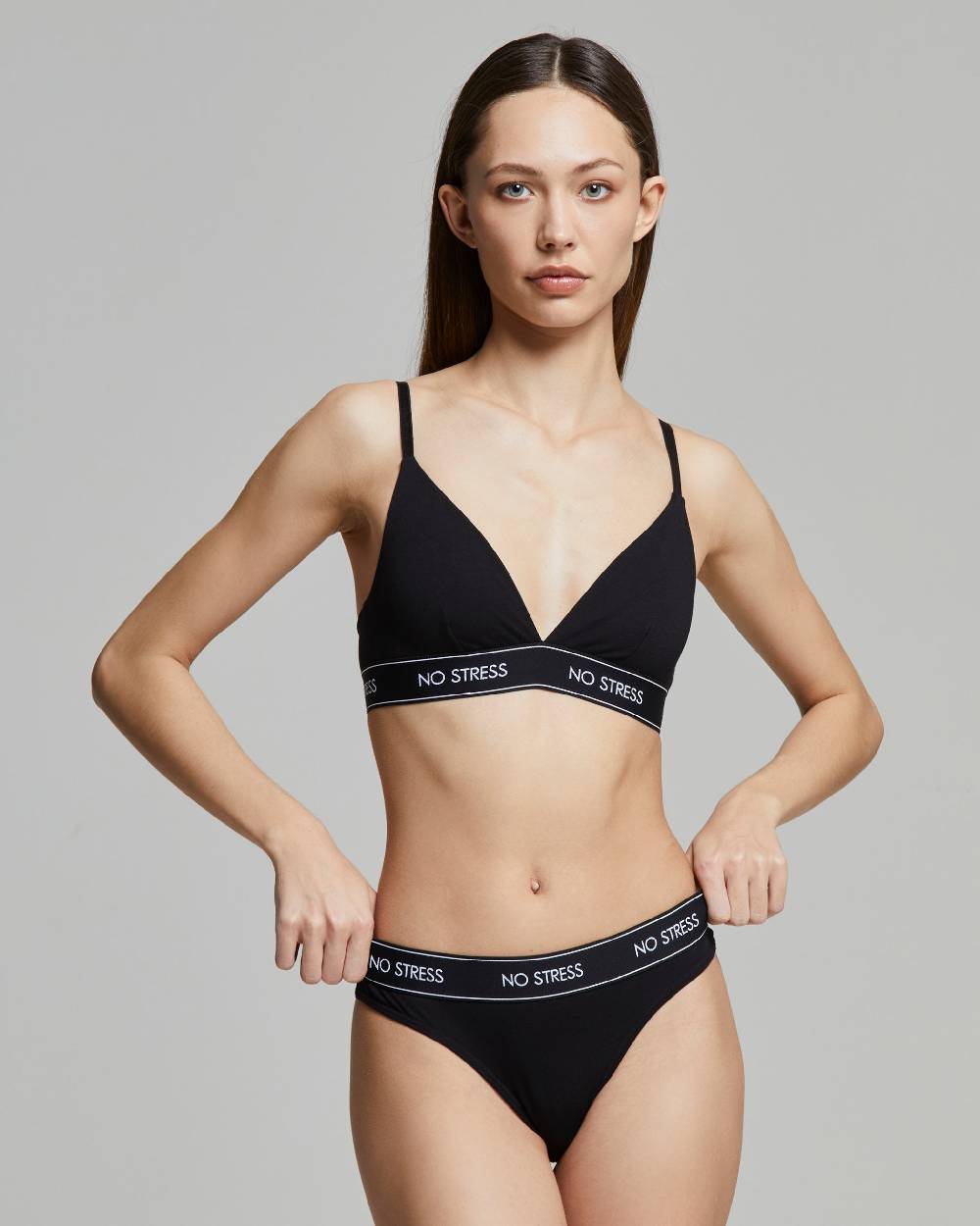 Pompea Bralette no stress cotone organico 2025