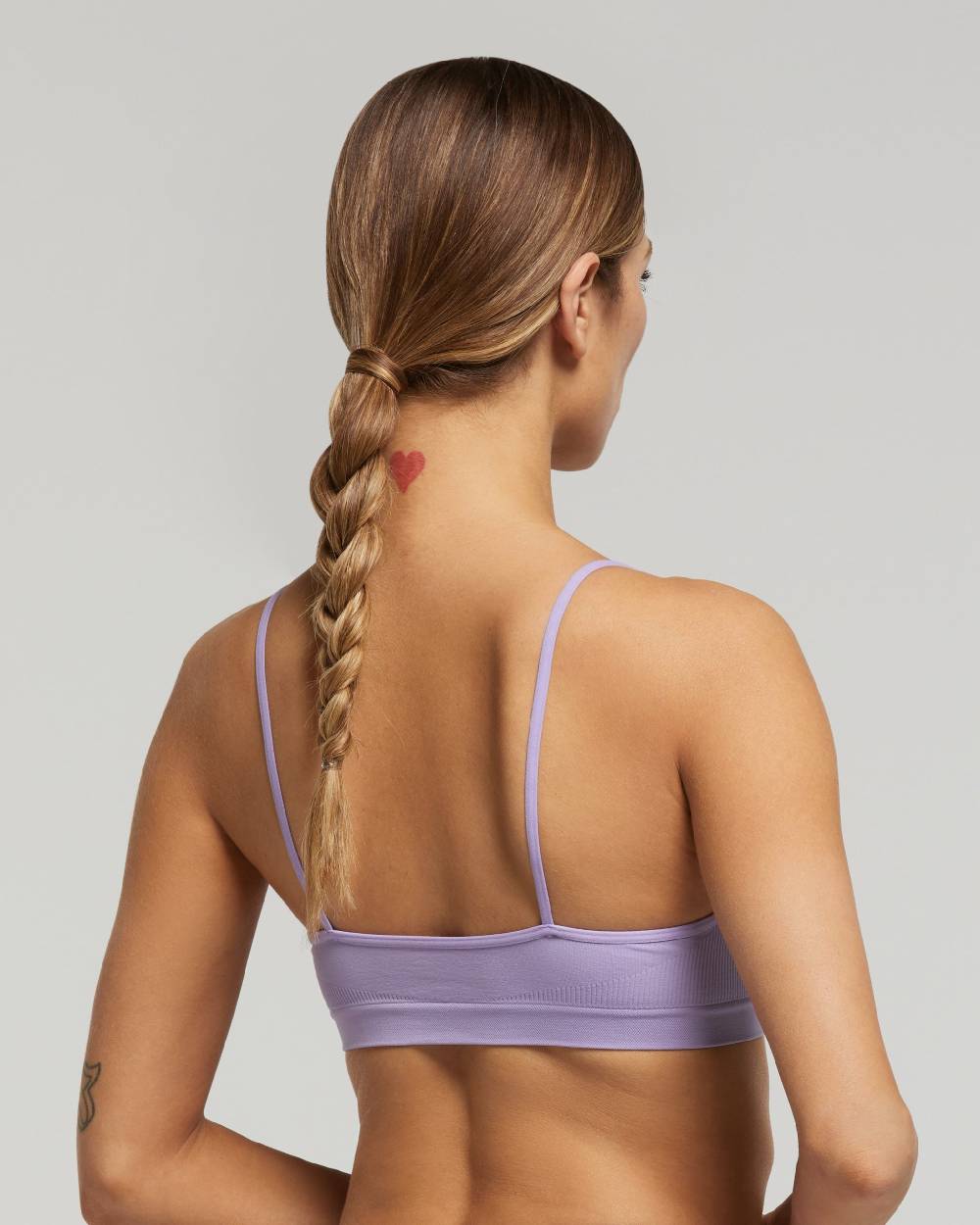 Pompea Brassiere seamless spalla stretta tinta unita Vendita Economica