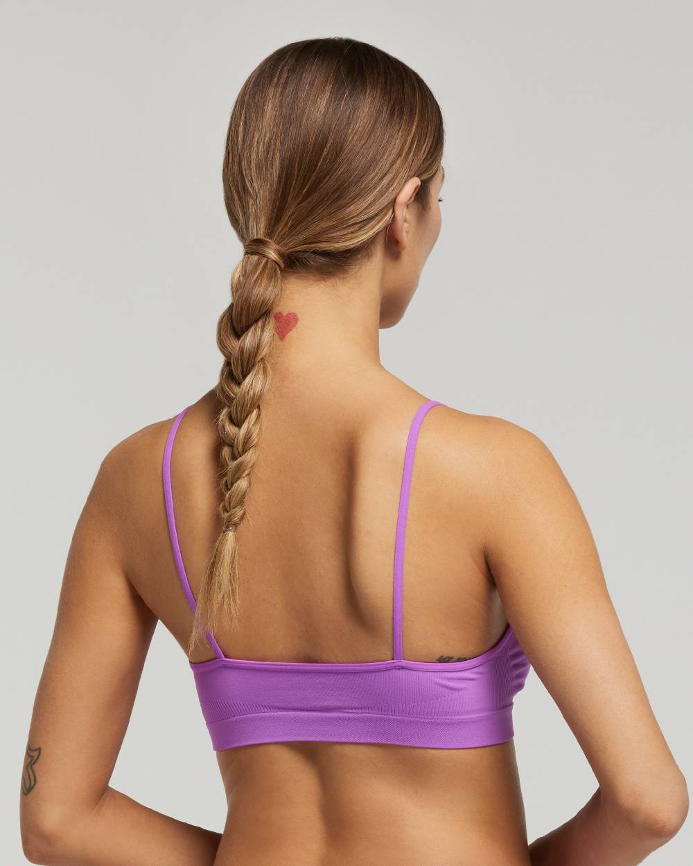 Pompea Brassiere seamless spalla stretta tinta unita Saldi Di Fabbrica