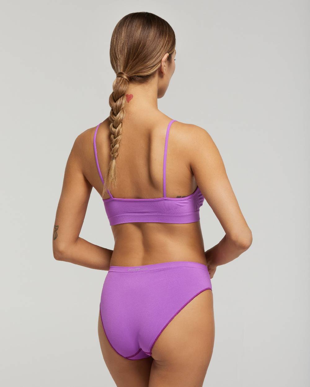Pompea Brassiere seamless spalla stretta tinta unita Saldi Di Fabbrica