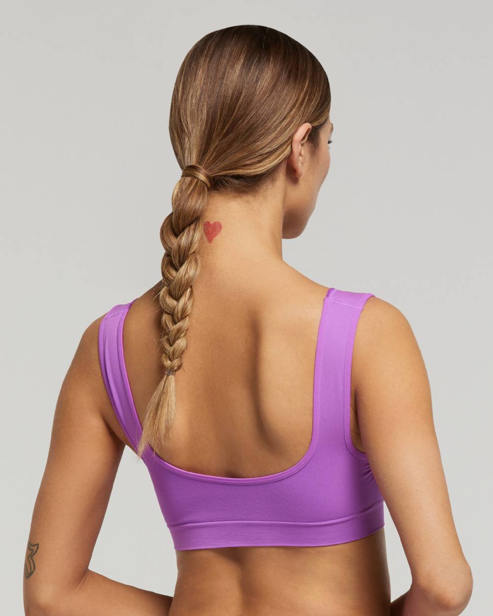 Pompea Brassiere spalla larga seamless con dettaglio femminile 2025