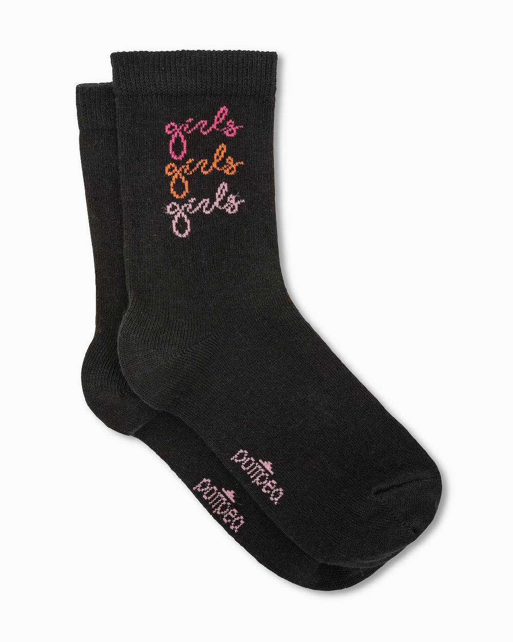 Pompea Calza bimba Tilde con scritta jacquard Offerte speciali