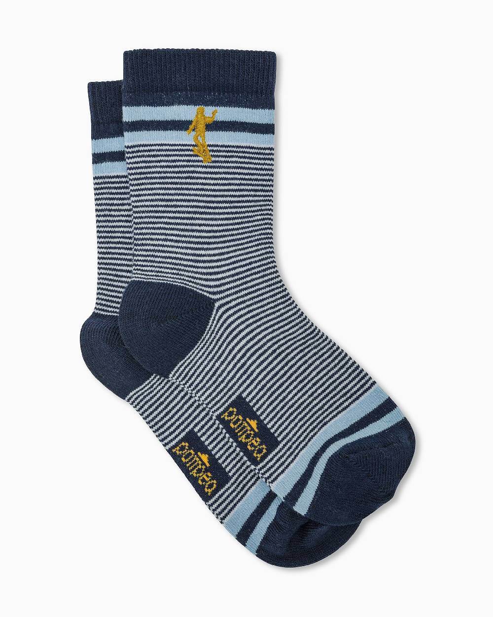 Pompea Calza bimbo Carlo con motivo a righe Fino al 55% di sconto