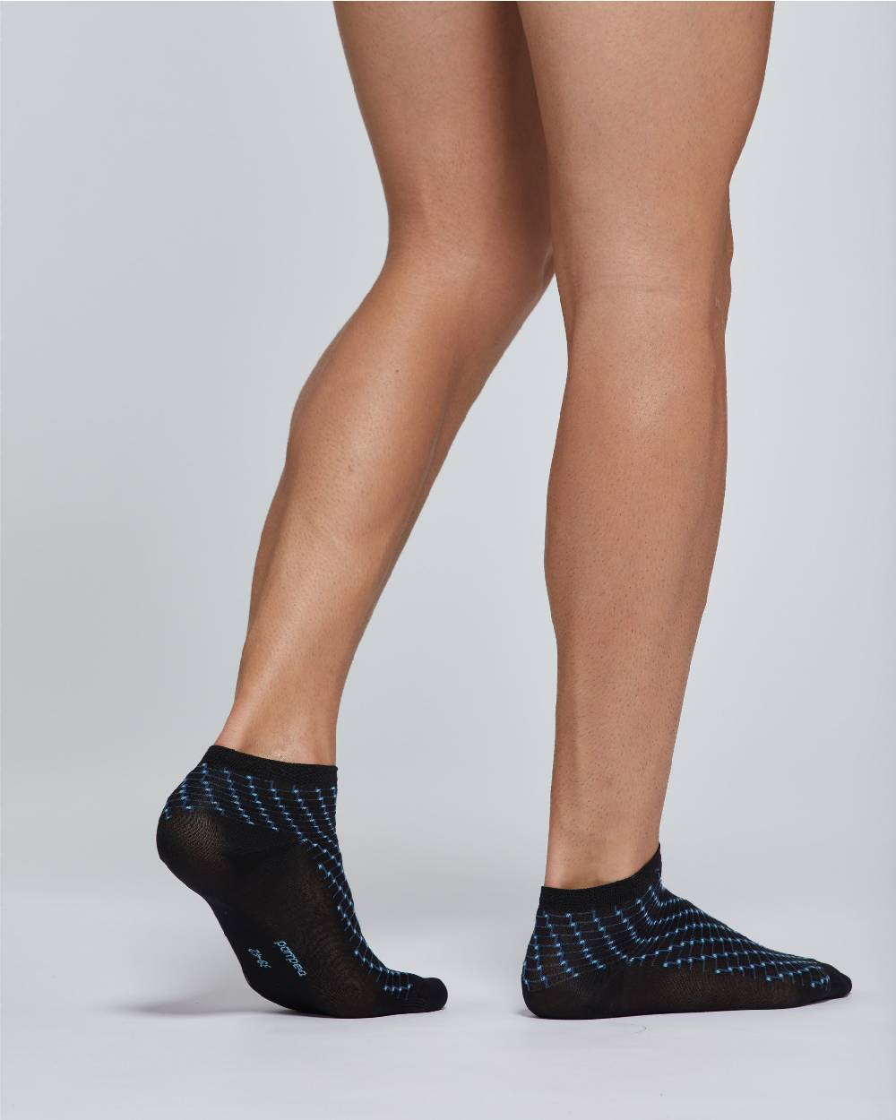 Pompea CALZA CORTA COTONE DANTE CON MOTIVO OPTICAL Offerte speciali