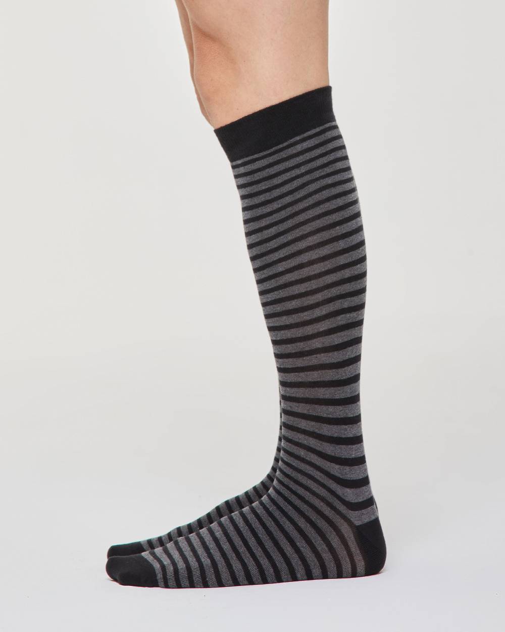 Pompea Calza lunga Ferdinando cotone a righe 50% di sconto per tempo limitato