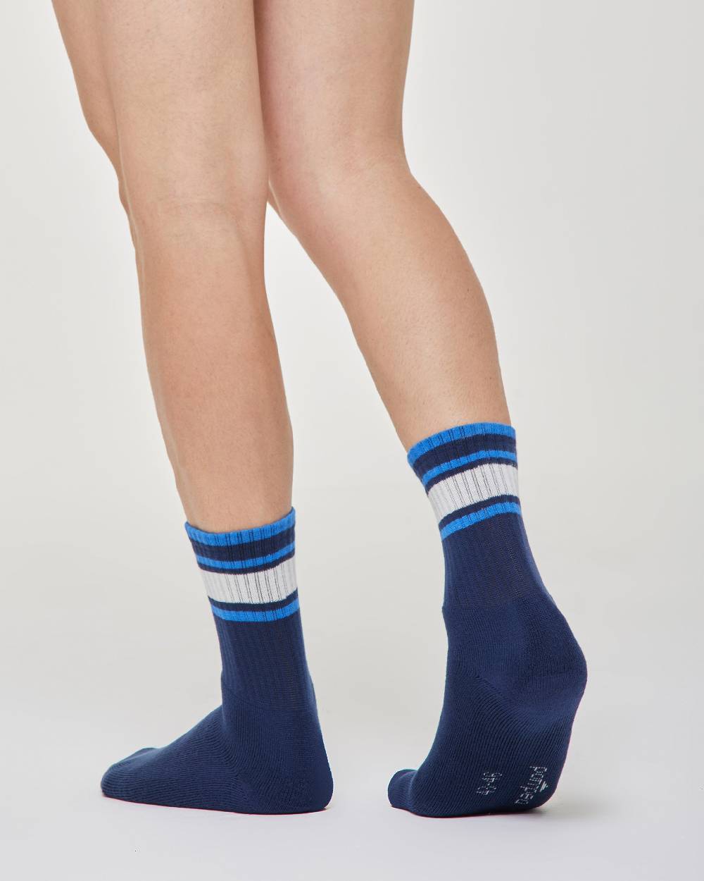 Pompea Calza tennis Yuri cotone a righe Offerte