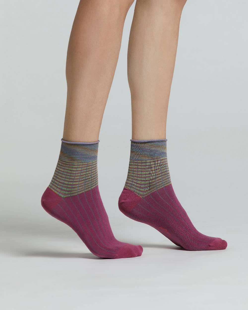 Pompea CALZINO COTONE MUGHETTO MULTICOLOR Online Outlet