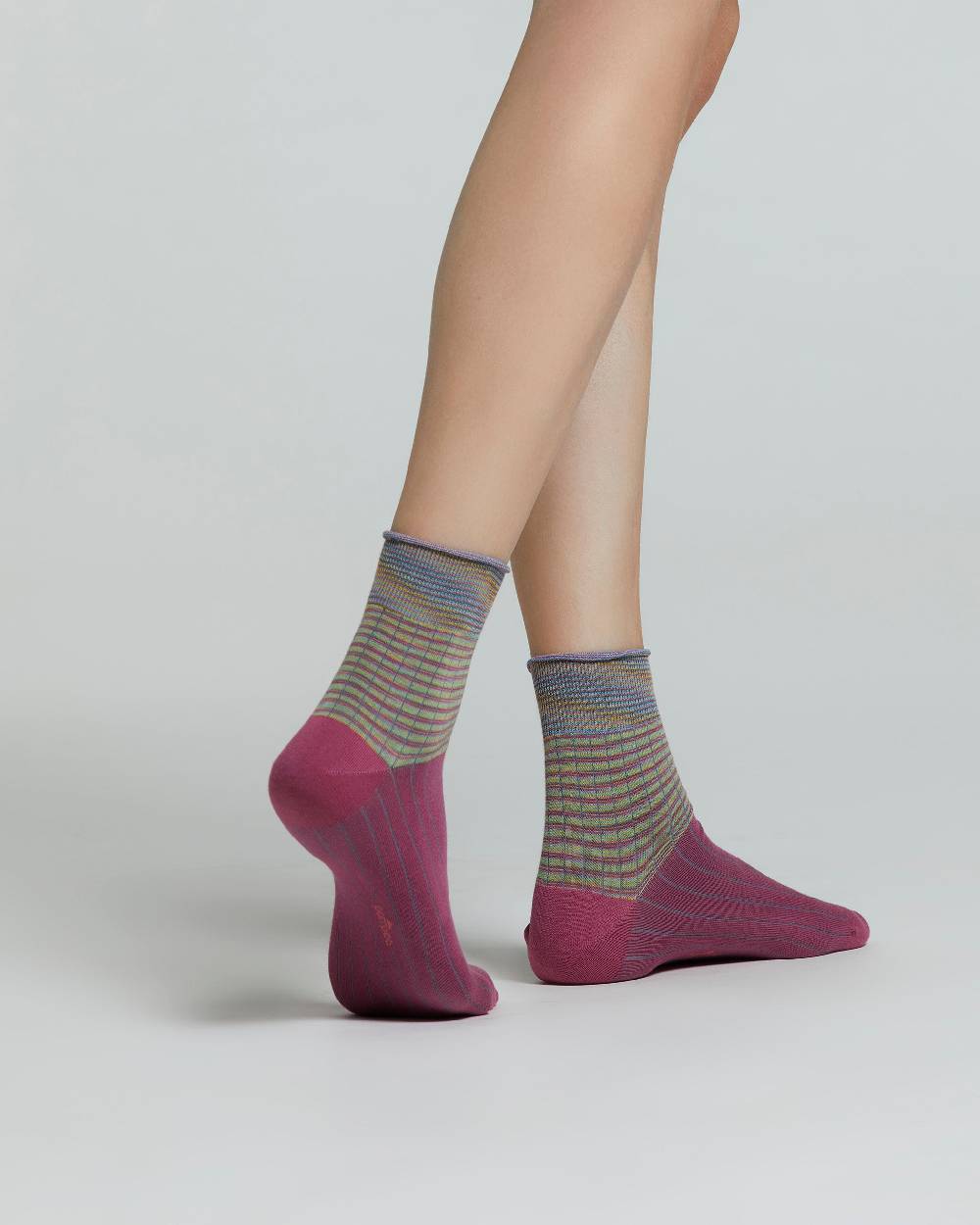 Pompea CALZINO COTONE MUGHETTO MULTICOLOR Online Outlet