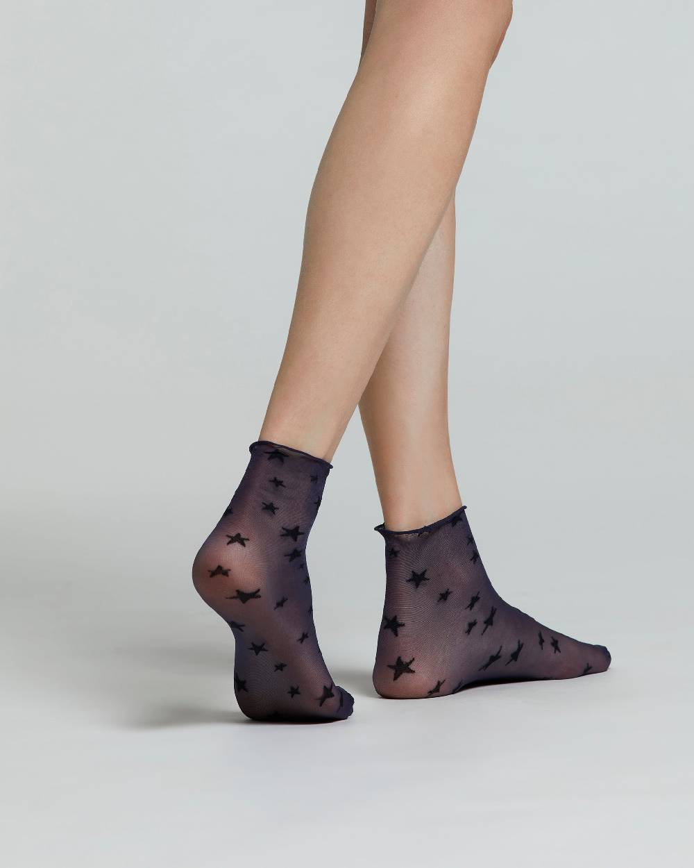 Pompea CALZINO VELATO ALYSSA CON FANTASIA STELLE Promozione Limitata