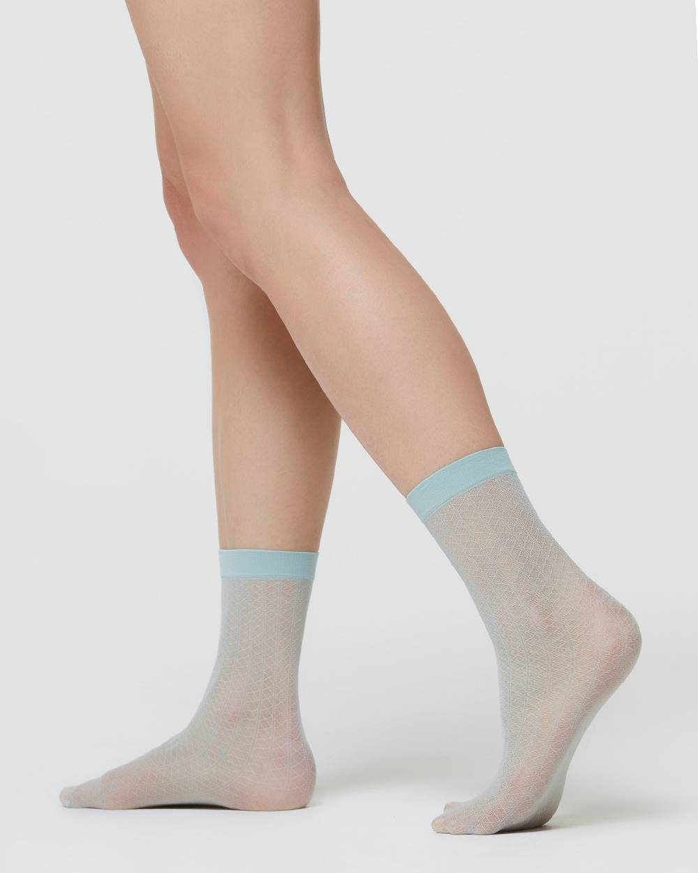 Pompea CALZINO VELATO NATALIE CON MICRO MOTIVI ROMBI Sconto di tempo limitato