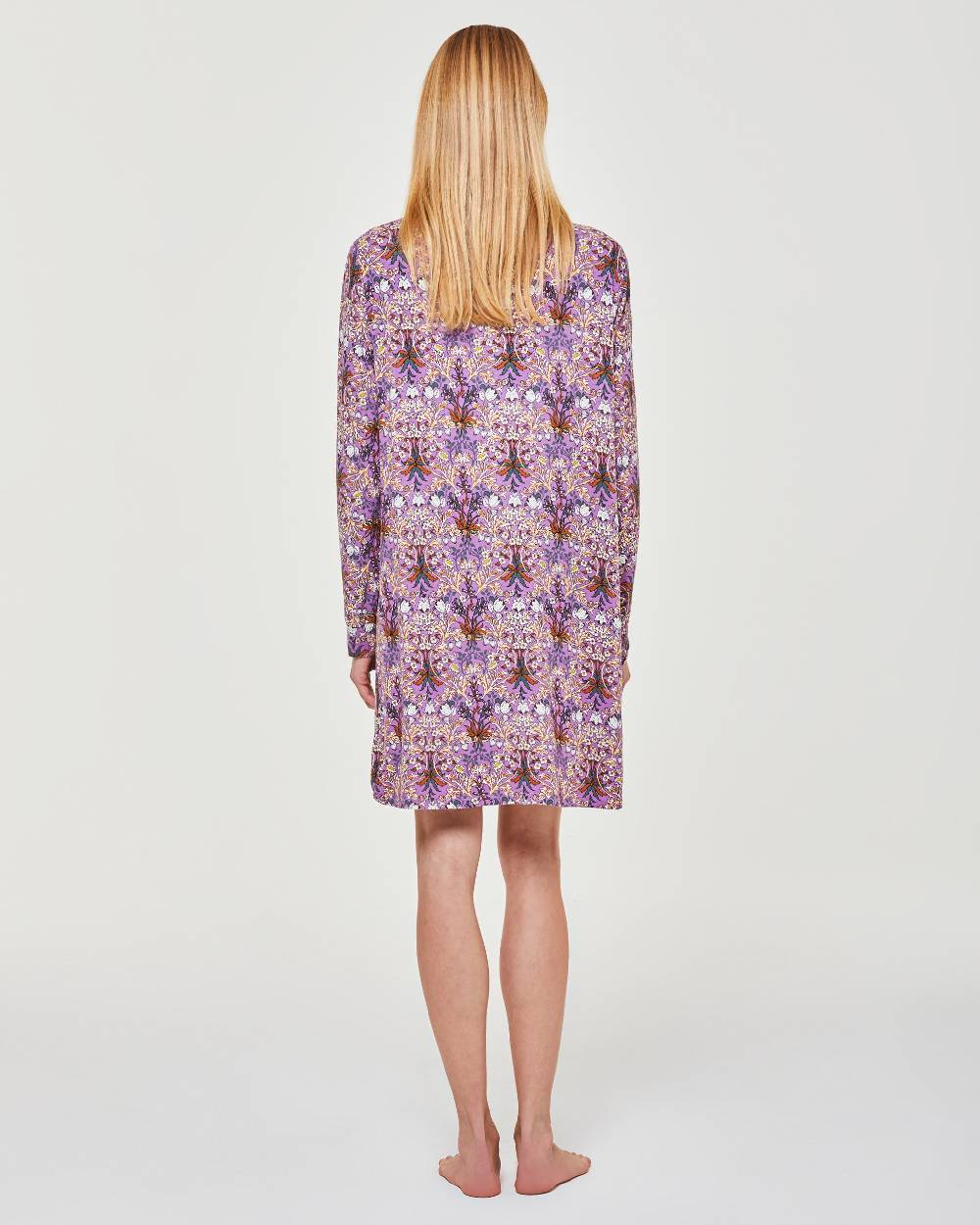 Pompea Camicia da notte viscosa Orchidea Latest fashion