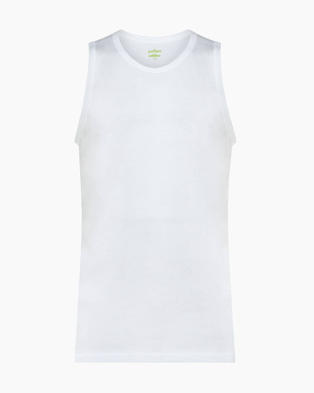 Pompea Canotta a spalla grande in cotone organico Cotton Planet vestibilità comfort Online Outlet