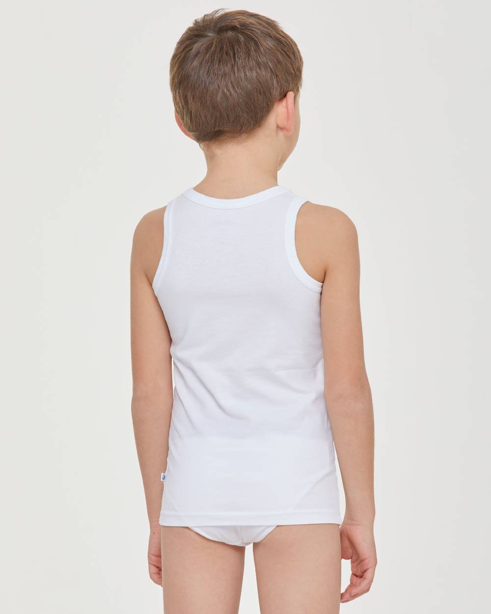 Pompea Canotta girocollo bimbo in cotone organico Only for today