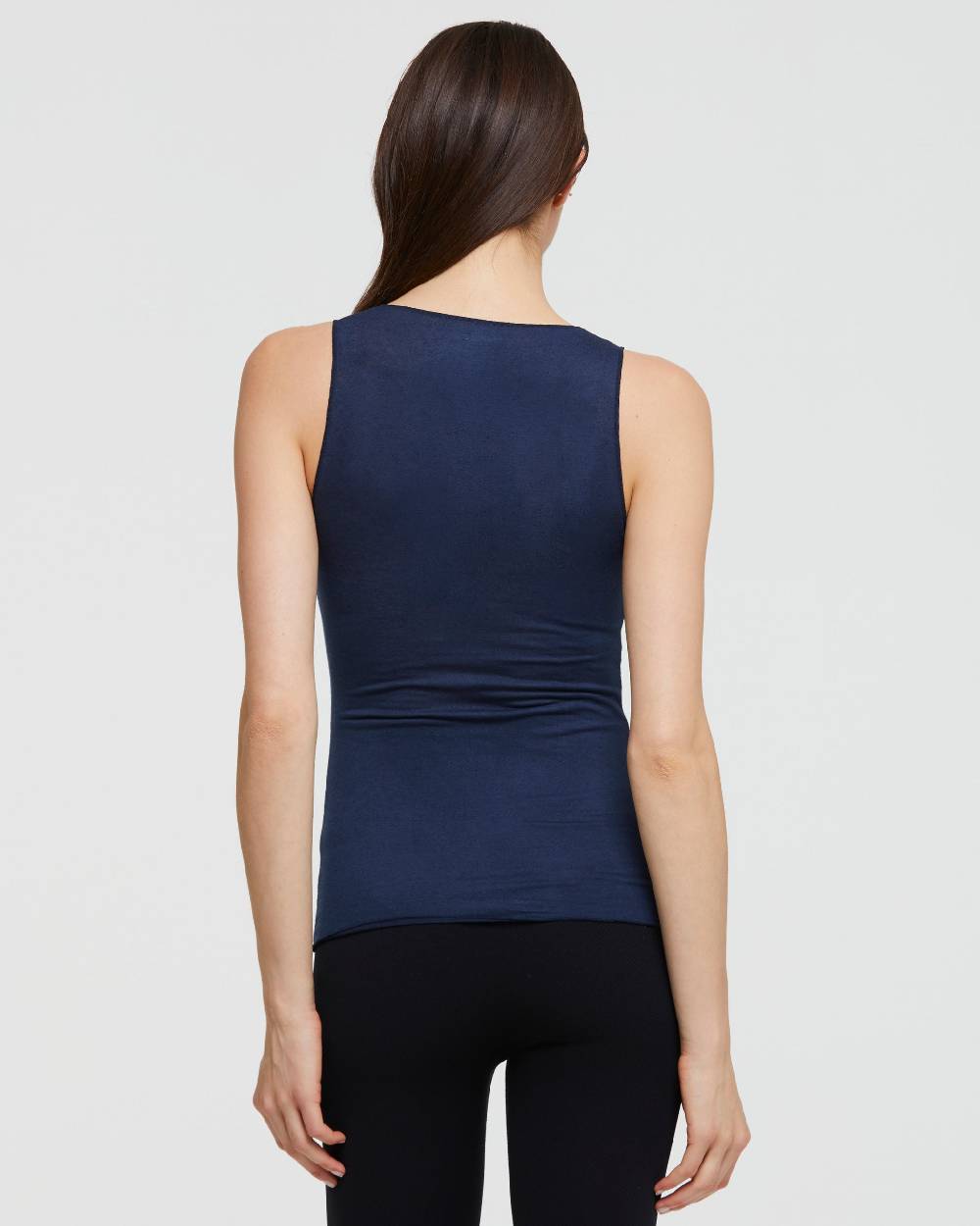 Pompea CANOTTA SCOLLO TONDO IN MODAL CASHMERE Discount Store per i nuovi prodotti
