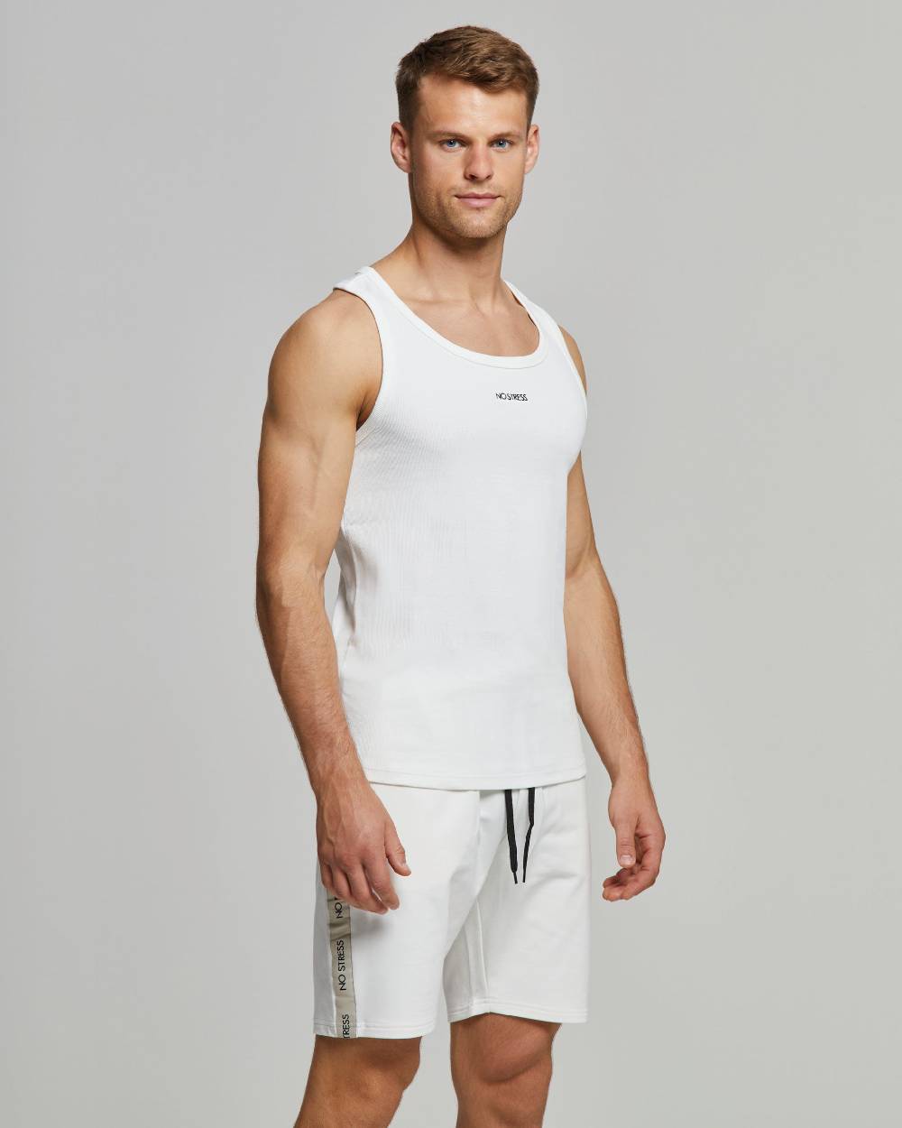 Pompea Canotta uomo no stress slim fit cotone In Linea