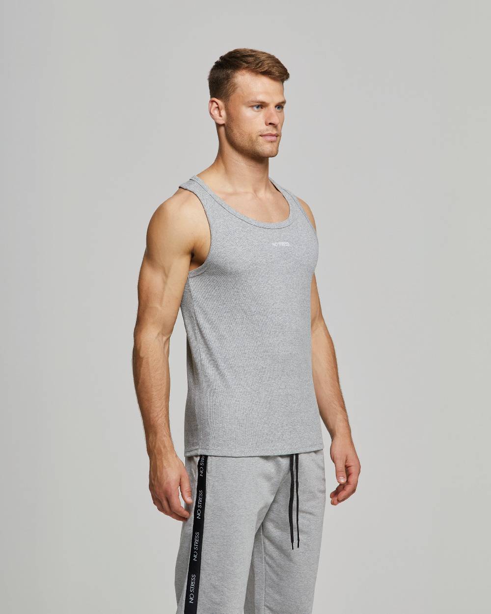 Pompea Canotta uomo no stress slim fit cotone Nuovo
