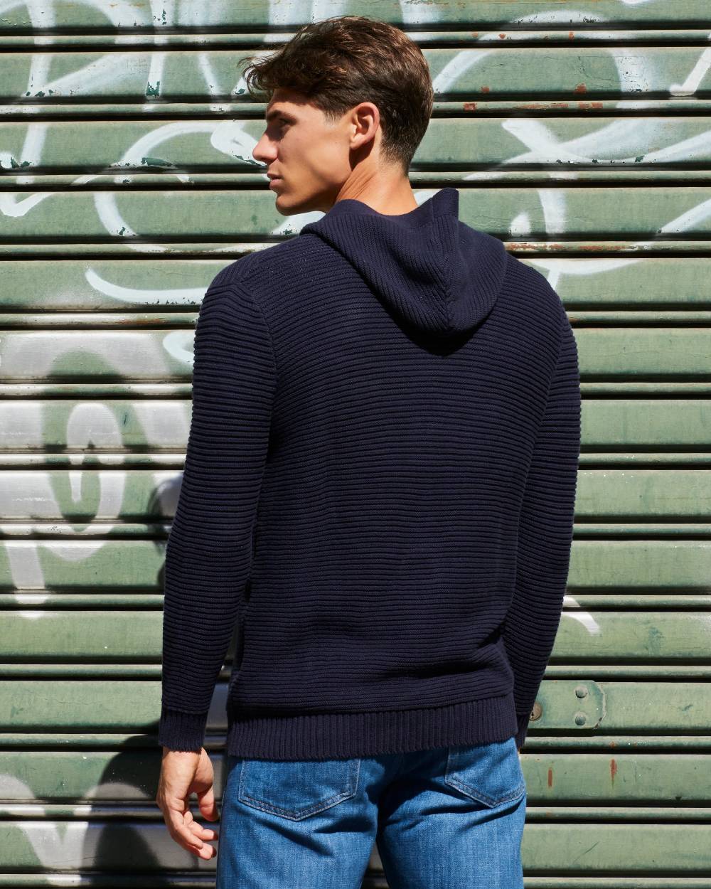 Pompea CARDIGAN UNISEX CON CAPPUCCIO Vendita