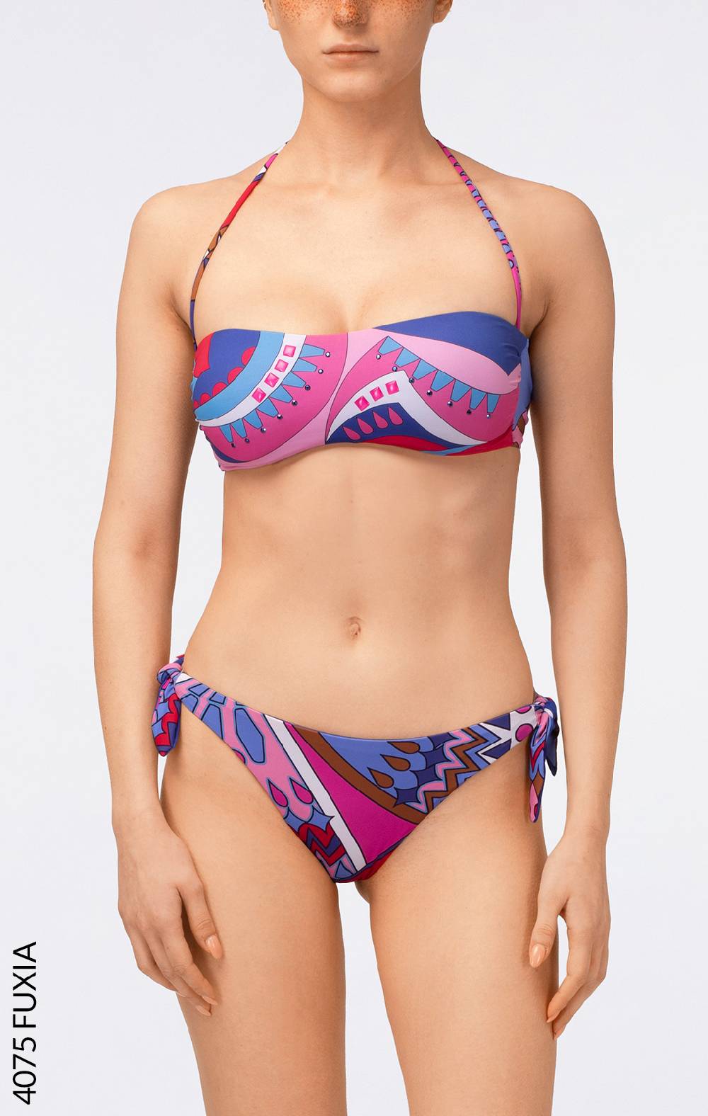 Pierre Mantoux Bikini Fascia Borchie Euphoria Sottocosto