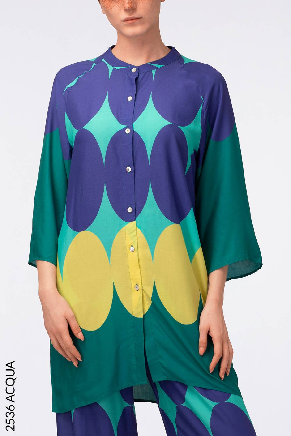 Pierre Mantoux Camicia Coreana Pop Retro’ Vendita